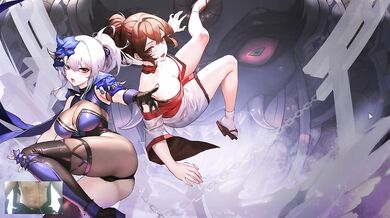 SEXY ASIAN KUNOICHI FUCKED BY TWO KAPPAS - HALF DEMON SHINOBI