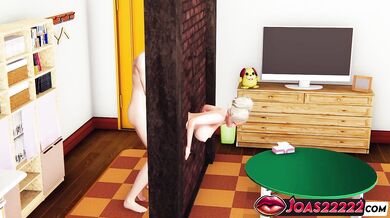 Eillee Uncensored 3D Animation: Elf Cowgirl Ride, Glory Hole Doggystyle & Creampie