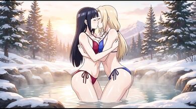 HINATA AND TSUNADE LESBIAN LOVE