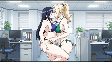 HINATA AND TSUNADE LESBIAN LOVE