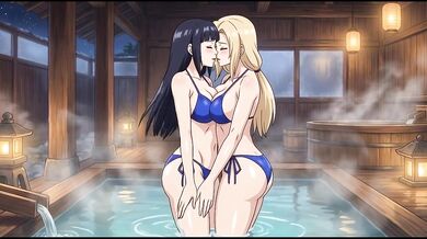 HINATA AND TSUNADE LESBIAN LOVE