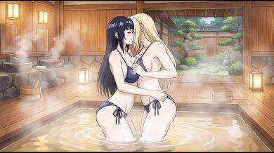 HINATA AND TSUNADE LESBIAN LOVE