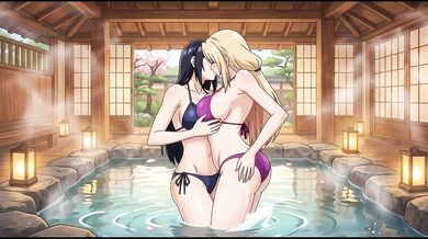HINATA AND TSUNADE LESBIAN LOVE