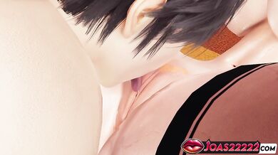 Eillee Uncensored 3D Animation: Elf Big Tits Fingering, Anal Vibrator & Squirt