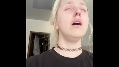 BLONDE AMATEUR IS SNEEZING AND HONKING EVERYWHERE