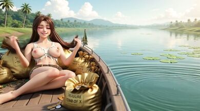 GOLDEN AMAZON HUNT SPARKS FIERY ANCESTRAL DESIRE