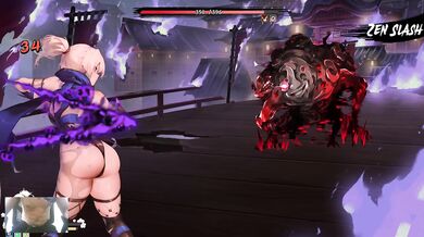 THE BEST FEETJOB SEX - HALF DMEON SHINOBI