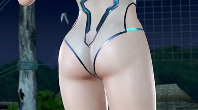 Dead or Alive Xtreme Venus Vacation Yukino and Hitomi Cyber Nyan Tech Swimsuit Nude Mod Fanservice Appreciation