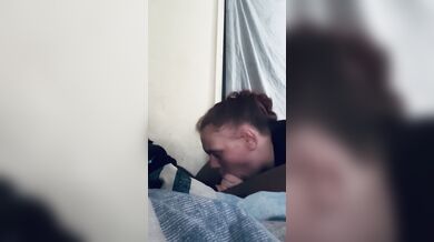 Red Pawg sucks bbc