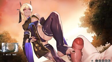 BEING DOMINATED BY A BLONDIE SUCCUBUS - HALF DEMON SHINOBI