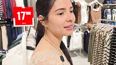 tengo sexo arriesgado en centro comercial con mi novia