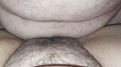 89 Hornyman11 getting pussy with legs up and spread