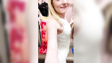rosekate97 first time public changing room fun