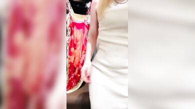 rosekate97 first time public changing room fun