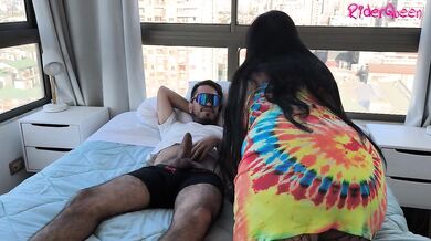 Stepmom having sex in public with stepson in the city - My Fantasy 3341