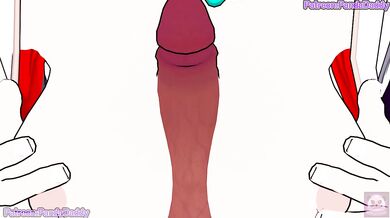 Zenless Zone Zero bunny suit 3D hentai - big tits Belle Bunny Suit Blow Job for her boss hentai by PandaDaddy