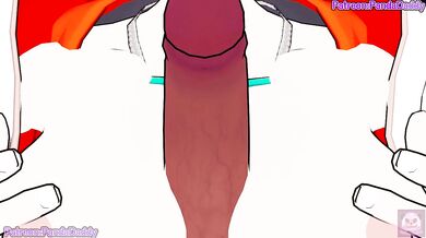 Zenless Zone Zero bunny suit 3D hentai - big tits Belle Bunny Suit Blow Job for her boss hentai by PandaDaddy