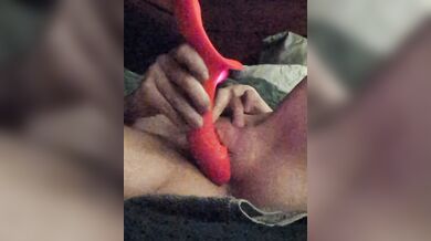 Fucking Myself With Pink Vibrator clip 2