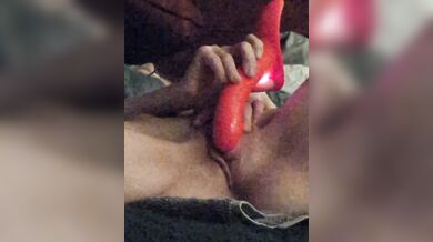 Fucking Myself With Pink Vibrator clip 2