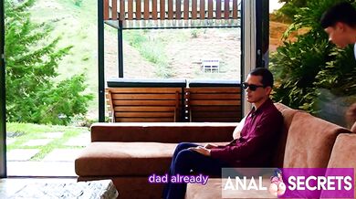 I FUCK THE NEW HOUSEKEEPER'S ASS BEHIND MY BLIND STEPFATHER'S BACK.