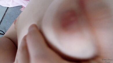 she shows that she had an orgasm and her nipples are still hard. HIGH QUALITY