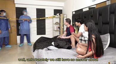 WHILE SHARING A BED, I FUCK EMMA ANTURIN AND WE ARE DISCOVERED AFTER I CUM ON HER FACE.