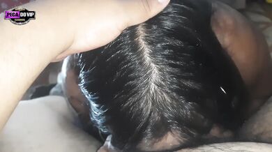 My daughter-in-law gives me amazing blowjobs at home