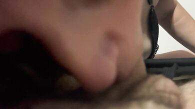 The best blowjob of my life, she pumps me until I explode with semen