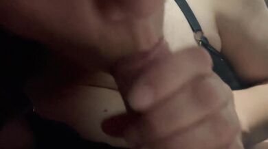 The best blowjob of my life, she pumps me until I explode with semen