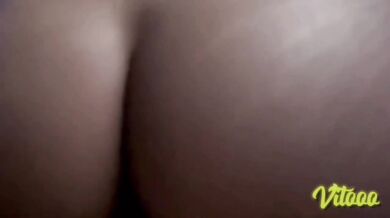 Latina in bed shaking her ass because she wants more dick