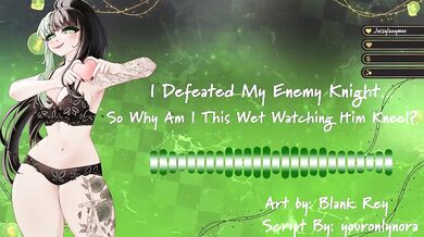 [F4M] I Defeated My Enemy Knight…So Why Am I This Wet Watching Him Kneel?