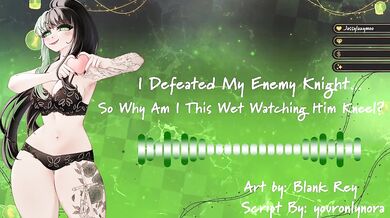 [F4M] I Defeated My Enemy Knight…So Why Am I This Wet Watching Him Kneel?