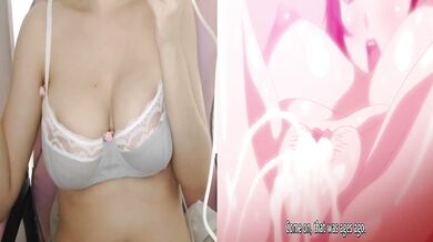 Busty Girl With A Dreamy Ass Makes Her Husband Fuck Her With A Big Cock- Hentai Porn React