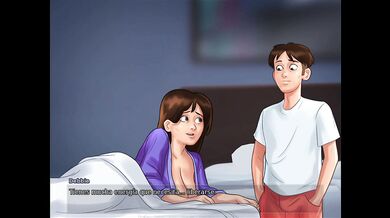 She had those hidden res to make love and she couldn't hold them back any longer - Summertime Saga