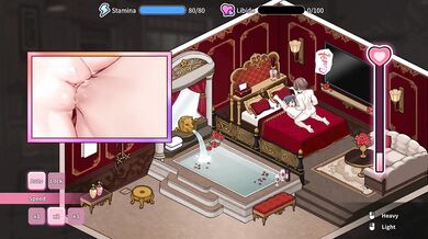 Hentai Game – Busty Police Woman Sex - Immoral Bathhouse