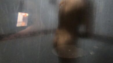 A short clip of us showering together