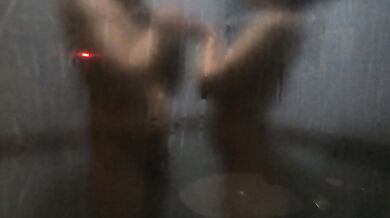 A short clip of us showering together
