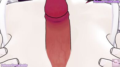 Zenless Zone Zero bunny suit hentai - big tits Ellen Joe Bunny Suit Blow Job for her boss hentai by PandaDaddy