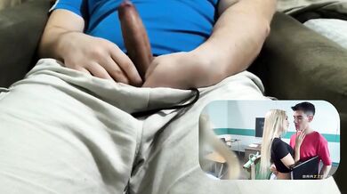 React: Teacher has threesome with two lucky students - Brazzers
