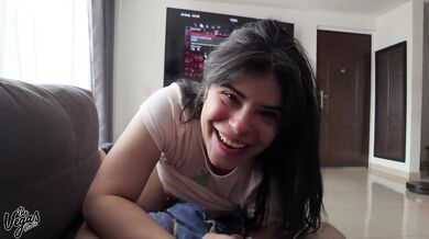 Happy Birthday Blowjob & Handjob: I Sucked Him While He Played Witcher 3, Titfucked, Ball Licking & Came Hard in the Sleeve | Selena Vega Real Amateur
