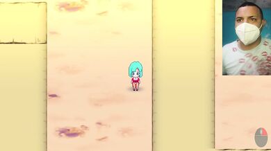 a bulma le encanta masturbar una buena polla con sus enormes tetas