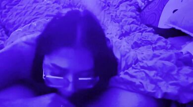 Milf takes dick in her mouth