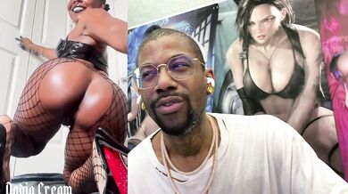 Tight Petite Goth Ebony Babe Fucking And Slapping Her Ass From Behind And Pissing All Over The Place