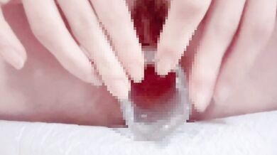 vol.253 *.. Masturbation with full view of the uterine orifice . .* Shaved up thick expansion