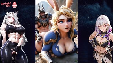 3D Hentai with sexy hot Bitches from anime and games. You can't help but cum from their moans and sexy bodies. #1