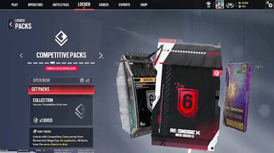 Opening 200 alpha packs in Rainbow six siege