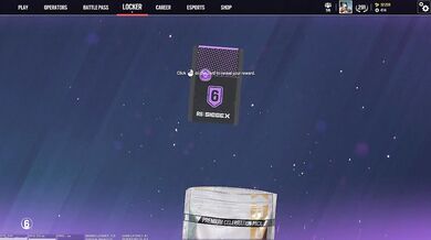 Opening 200 alpha packs in Rainbow six siege