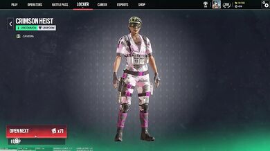 Opening 200 alpha packs in Rainbow six siege