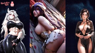 3D Hentai with sexy hot Bitches from anime and games. You can't help but cum from their moans and sexy bodies. #2