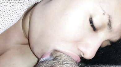 blowjob what a delight, insane skills licking wet